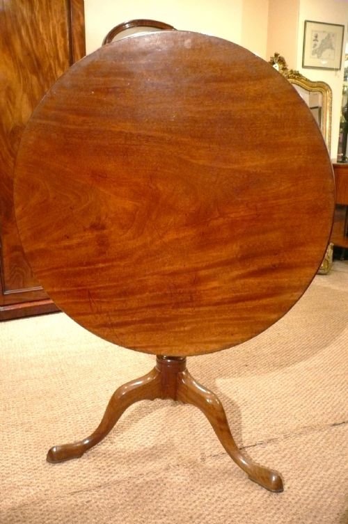 Mahogany Tripod Table  C 1820
