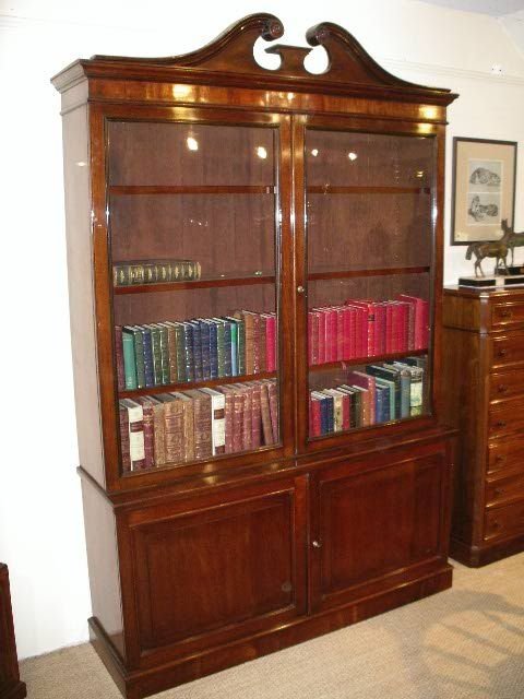 Mahogany Bookcase C1880
