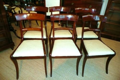 Dining Chairs. Set of 8.  C1830