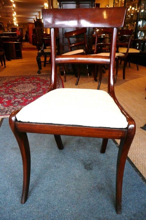 fig 1. dining chairs. set of 8.  C1830