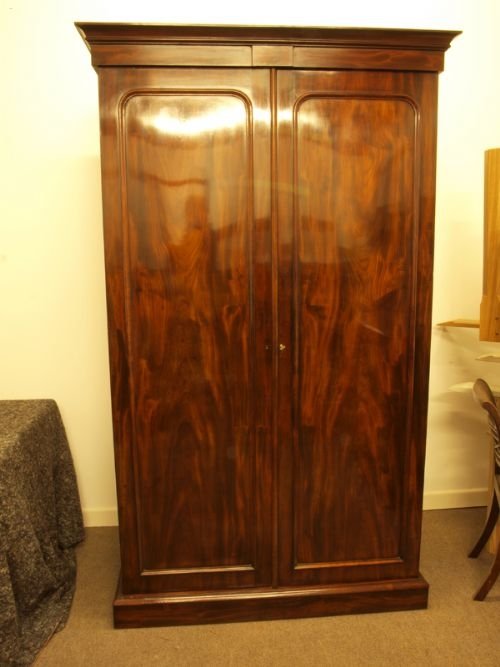Mahogany Wardrobe C 1860