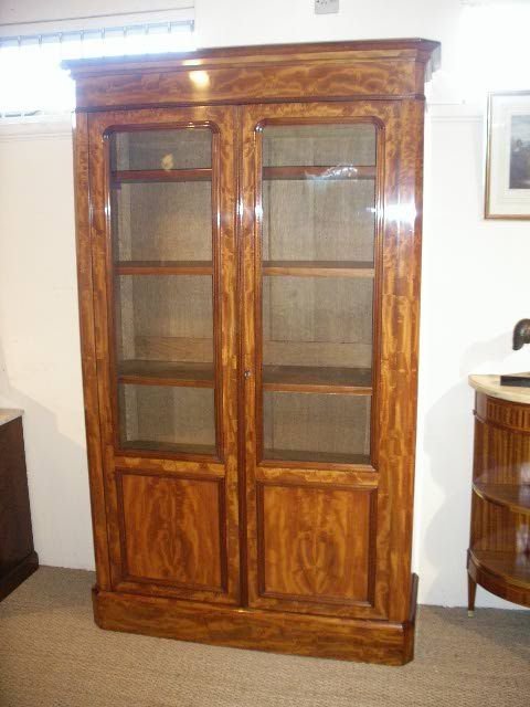 2 Door Mahogany Bookcase
