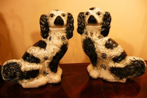 Staffordshire Pottery Dogs