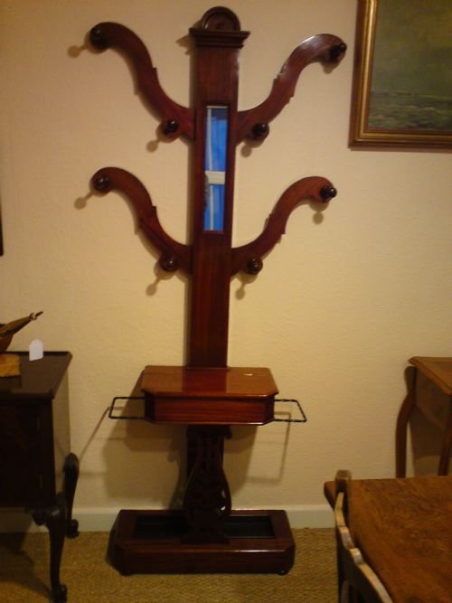 Mahogany "Tree" Hallstand