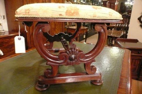 Mahogany Stool C1880
