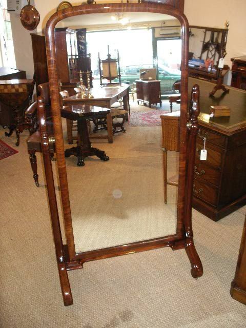 Victorian Cheval Mirror