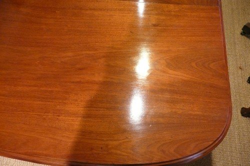 fig 1. MAHOGANY DINING TABLE C1880