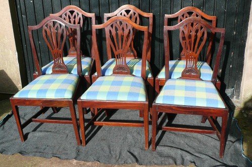 Mahogany Dining Chairs 6