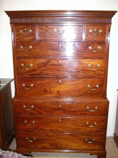 Georgian Chest on Chest / Tall Boy