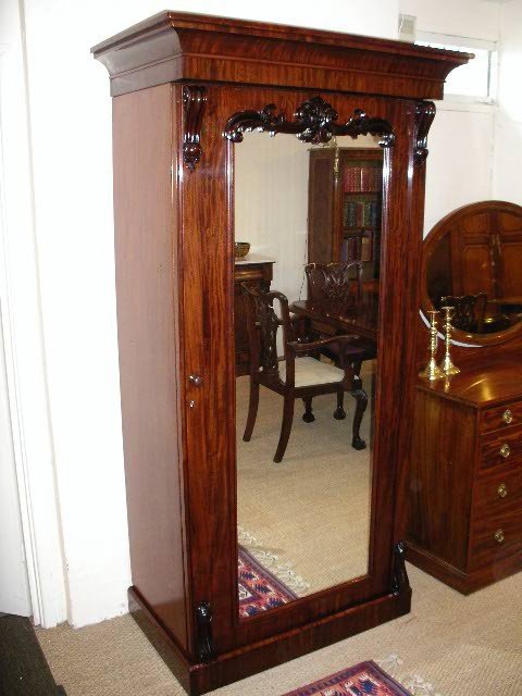 Victorian Single Door Wardrobe
