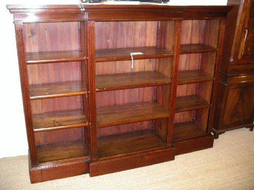 Victorian Breakfront Openbookcase
