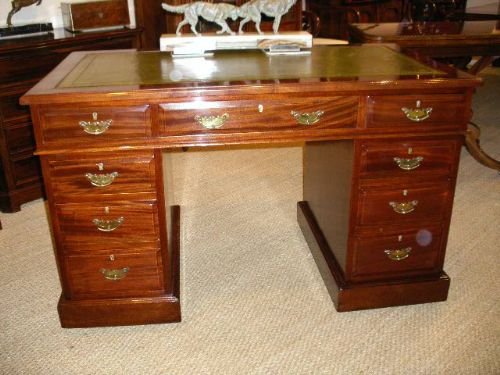 Late Victorian Mahogany Desk