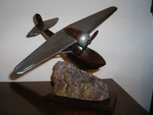 Art Deco Model of a Seaplane