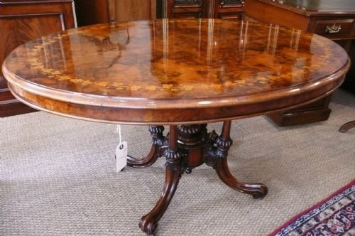 Walnut Loo/ Center Table C1880