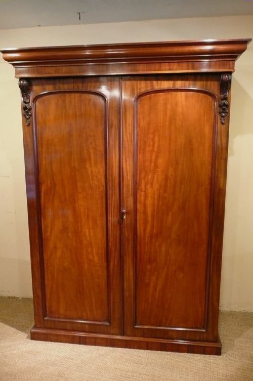 Mahogany Wardrobe C1870