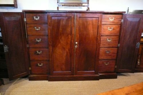 Linen Press Mahoganyc1840