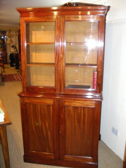Victorian Mahogany Bookcase