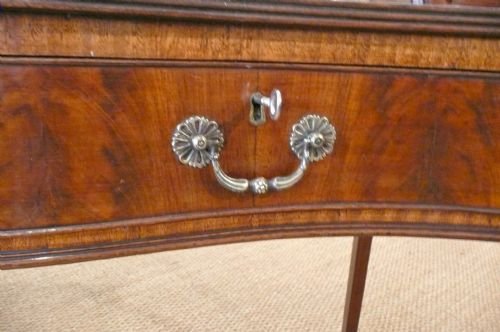 fig 1. WRITING DESK MAHOGANY