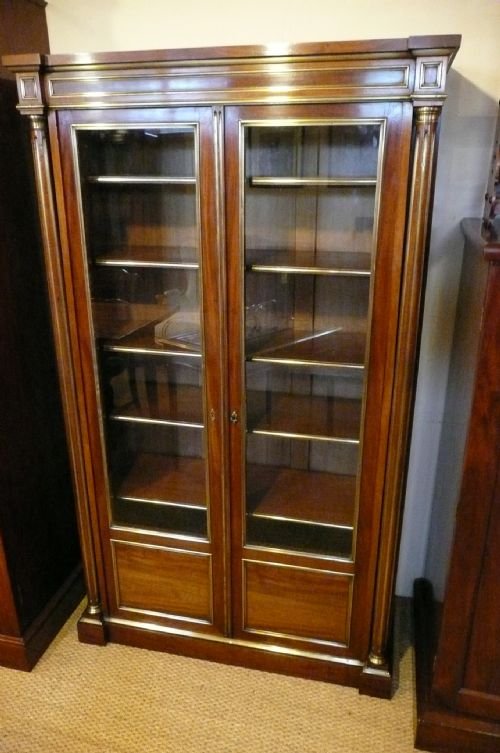 Mahogany Display Cabinet C 1890
