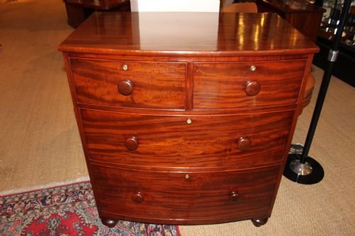 19th Century Cuban Mahogany Chest of Drawers