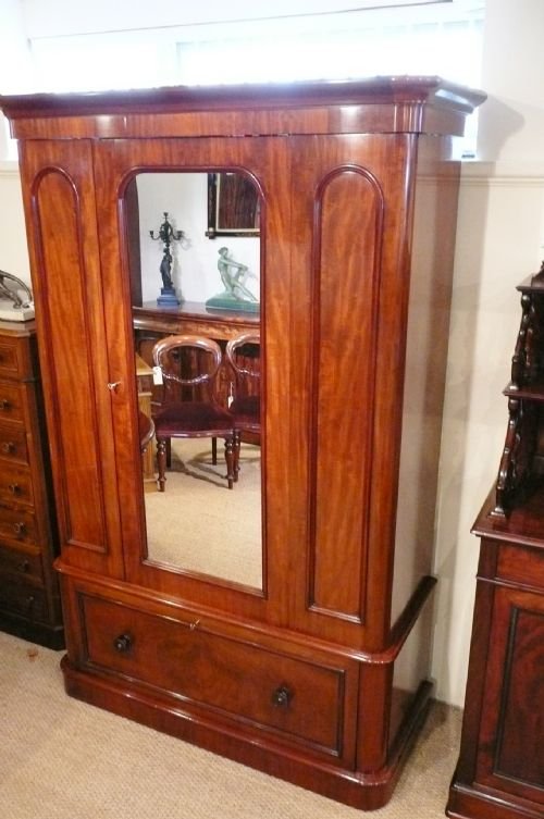 Mahogany Wardrobe C1860