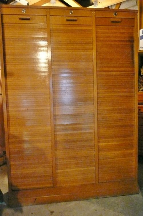 Filing Cabinet Office Tambour