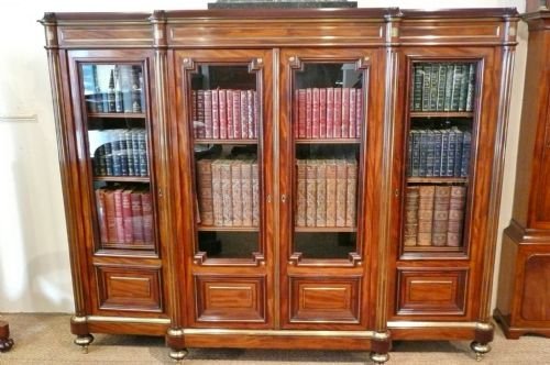 Mahogany Bookcase C1880