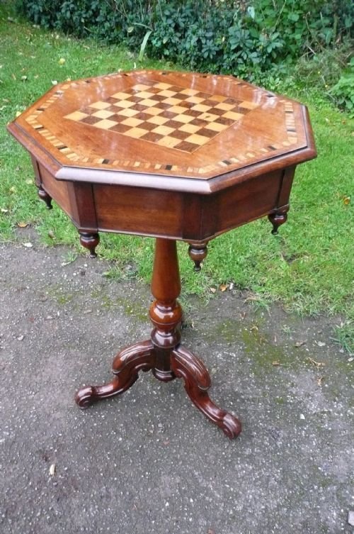 Games Table Mahogany C1890
