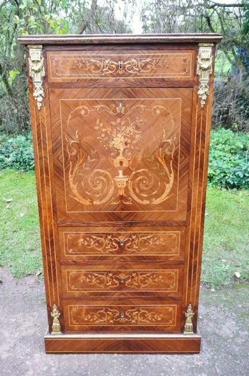 Rosewood Secretaire Desk C1880