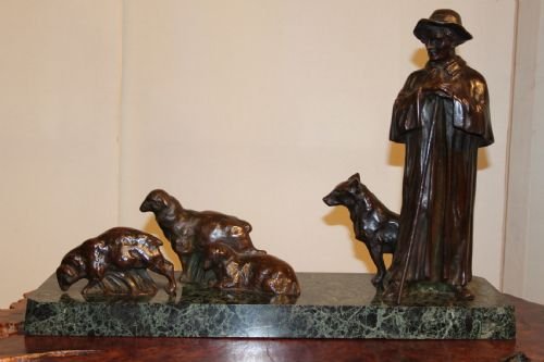 Art Dec Bronze by Limousin