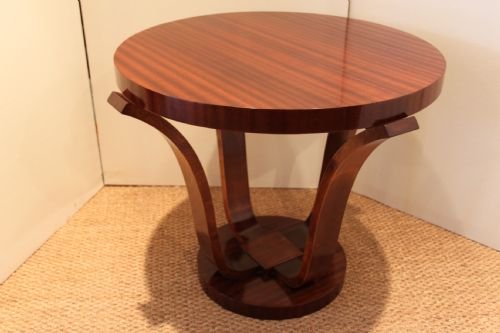 Art Deco Mahogany Table