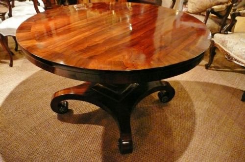 Rosewood Dining / Centre Table  C1840