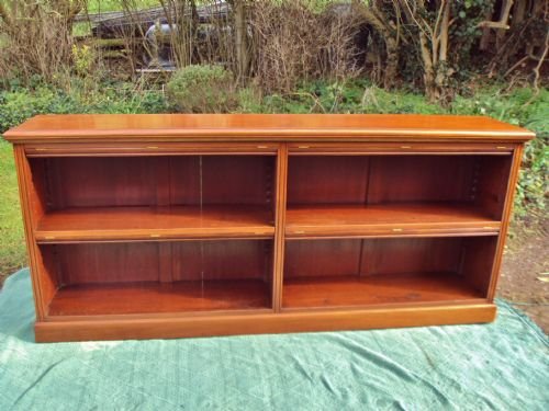 Mahogany Open Bookcase C1915
