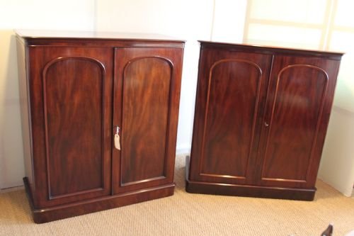 Pair of Dwarf Wardrobes