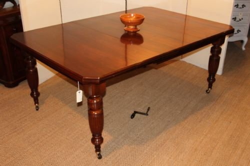 Victorian Walnut Extending Table