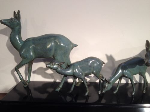 Art Deco Spelter Group C 1930