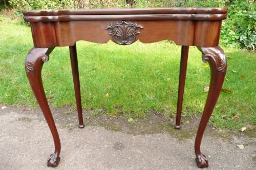 Card Table Mahogany C1920