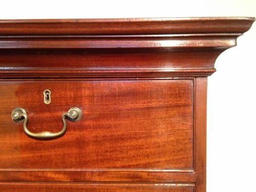 fig 1. MAHOGANY CHEST ON CHEST