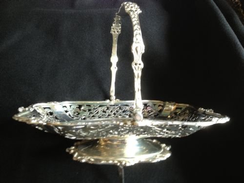 Silver Fruit Basket