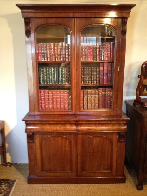 Mahogany Bookcase C1860