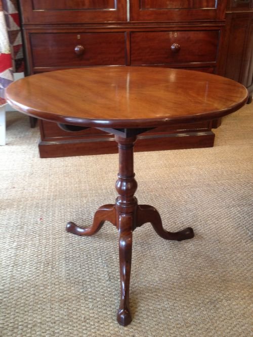 Mahogany Tripod Table