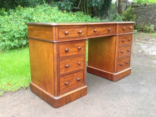 fig 1. mahogany desk
