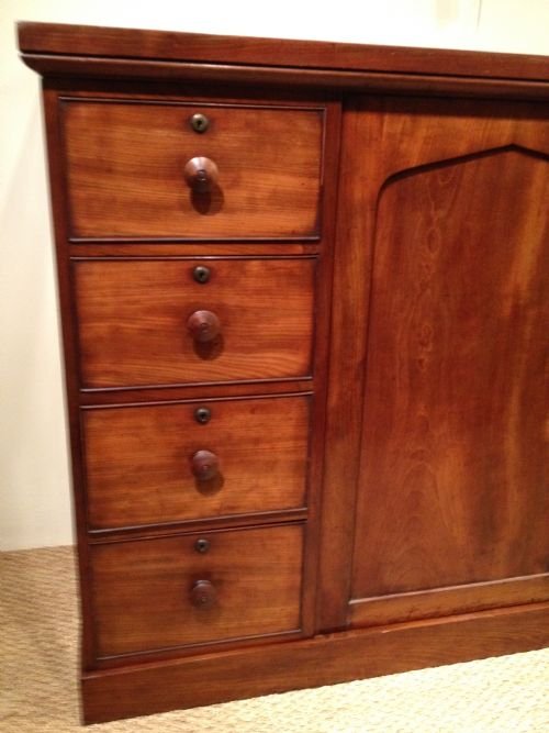 fig 1. MAHOGANY WARDROBE. C 1840