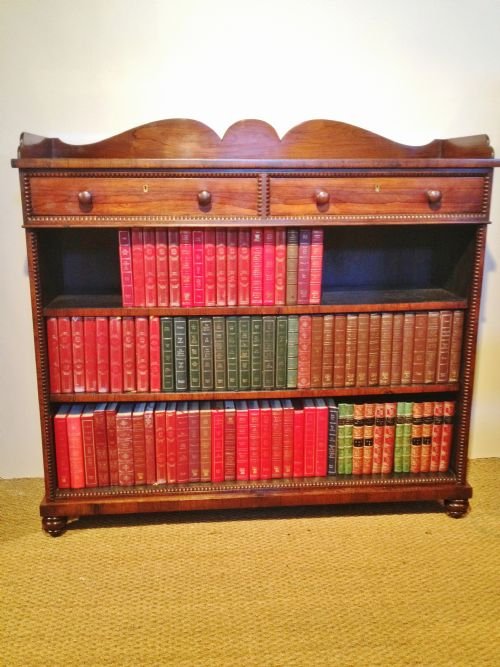 Bookcase Rosewood Open C 1840