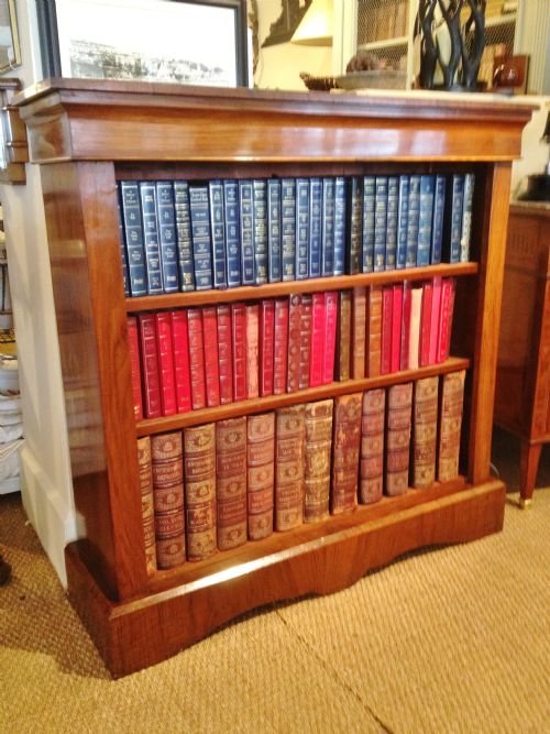 Bookcase .Walnut Open Bokcase