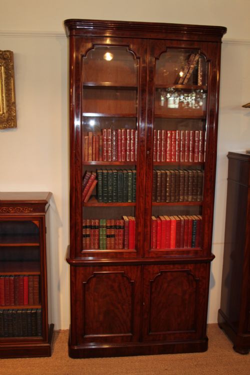Victorian 2 Part Bookcase