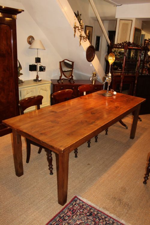Cherrywood and Oak Fram/kitchen/dining Table
