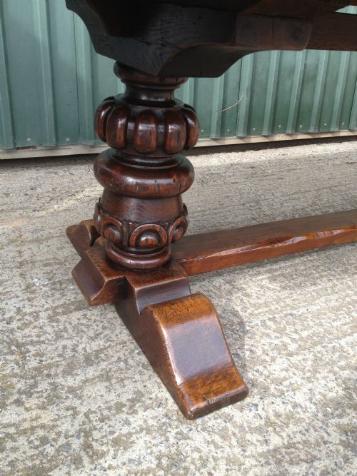 fig 1. DINING TABLE / FARM TABLE OAK