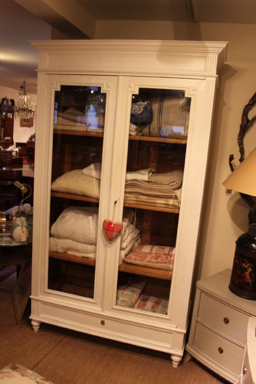 Painted Cupboard / Bookcase / Kitchen Cupboard