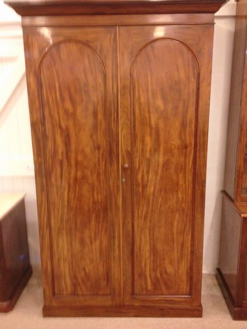 Mahogany Wardrobe C 1850